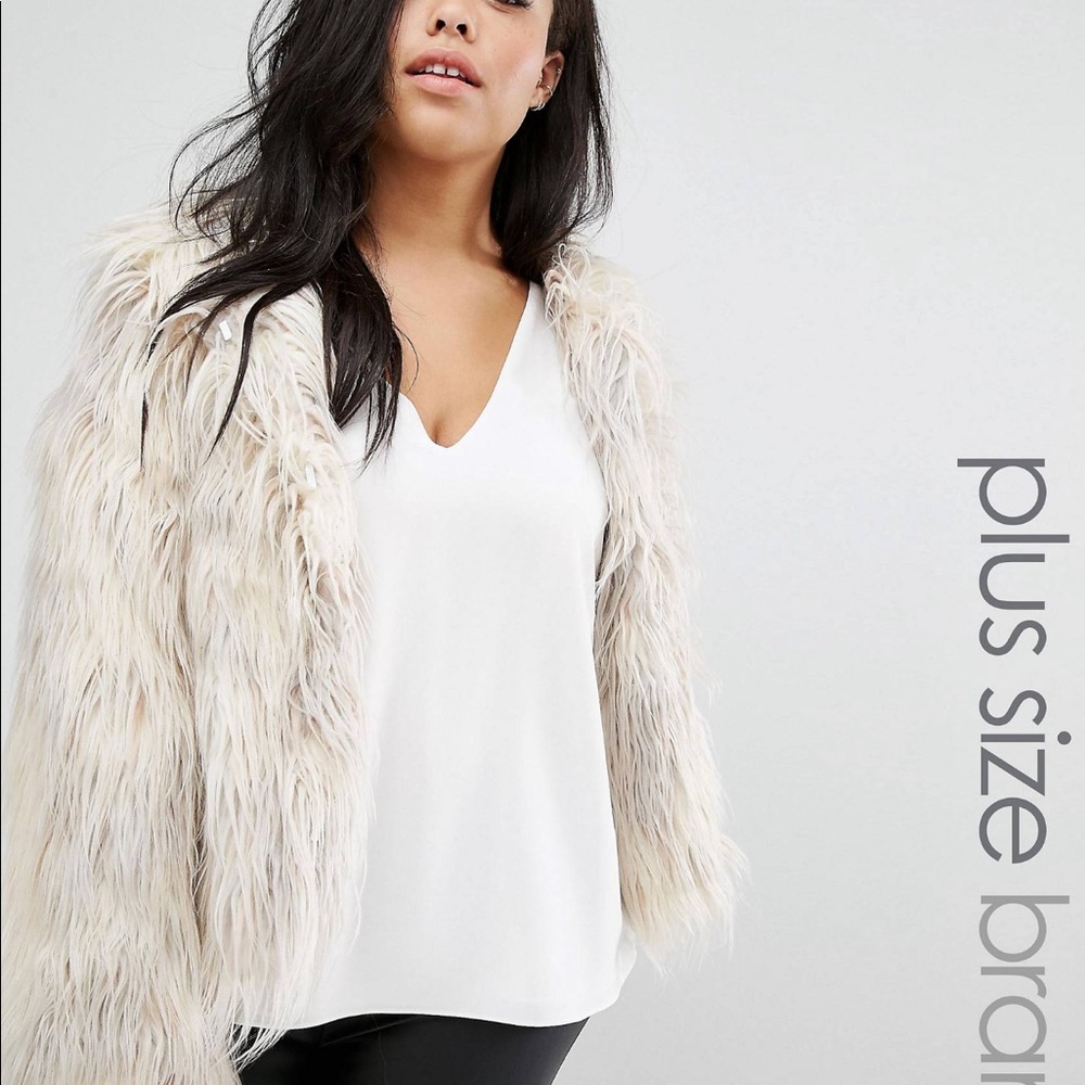 Alice and You Faux Fur Coat